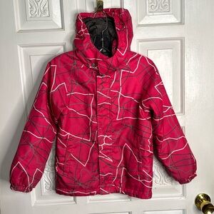 Lassie Girls Winter Waterproof & Insulated Coat Size 134 US 10 Made In Finland